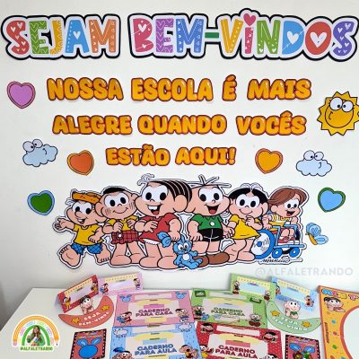 KIT VOLTA ÀS AULAS Turma da Mônica