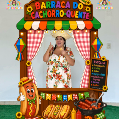 barraca do cachorro-quente